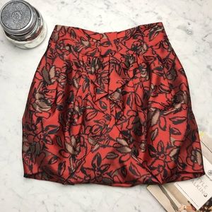 Anthropologie Eva Franco Tulip Short Mini Skirt